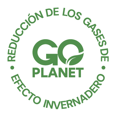 sello go&nbsp;planet™ - reducción de los gases de efecto invernadero